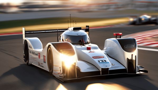 Une Cadillac LMP1 au top de la compétition sportive